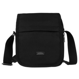 Listonoszka męska z klapką wykonana z poliestru - Peterson