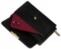 Elegancka mini torebka-portfel na długim, doczepianym pasku - 4U Cavaldi Elegancka mini torebka-portfel na długim, doczepianym pasku - 4U Cavaldi