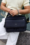 Męska torba męska z poliestru - Peterson Męska torba męska z poliestru - Peterson