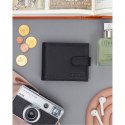 Mały, skórzany portfel męski z systemem RFID - 4U Cavaldi Mały, skórzany portfel męski z systemem RFID - 4U Cavaldi