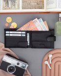 Mały, skórzany portfel męski z systemem RFID - 4U Cavaldi Mały, skórzany portfel męski z systemem RFID - 4U Cavaldi