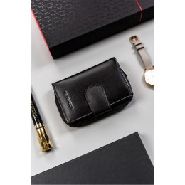 Klasyczny portfel damski na zatrzask i suwak - Peterson