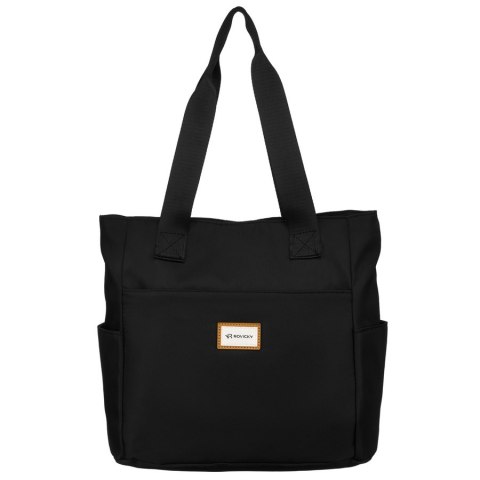Minimalistyczna pojemna torebka shopper na ramię - Rovicky Minimalistyczna pojemna torebka shopper na ramię - Rovicky