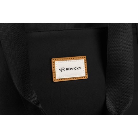 Minimalistyczna pojemna torebka shopper na ramię - Rovicky Minimalistyczna pojemna torebka shopper na ramię - Rovicky