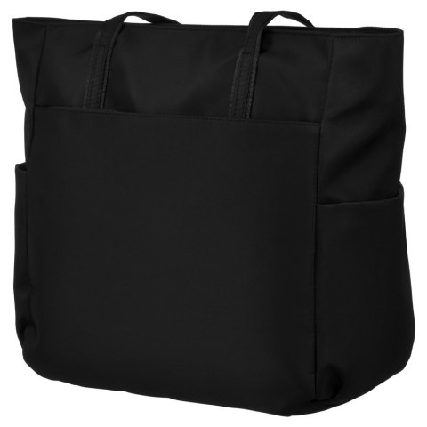 Miejska torebka damska mieszcząca A4 w czarnym kolorze - Peterson