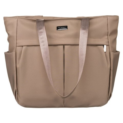 Praktyczna torebka na co dzień shopperka A4 - Peterson