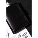 Pionowy portfel męski RFID z zapięciem - Rovicky Pionowy portfel męski RFID z zapięciem - Rovicky