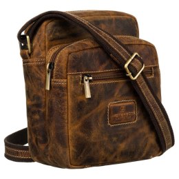 Męska listonoszka z regulowanym paskiem - Peterson