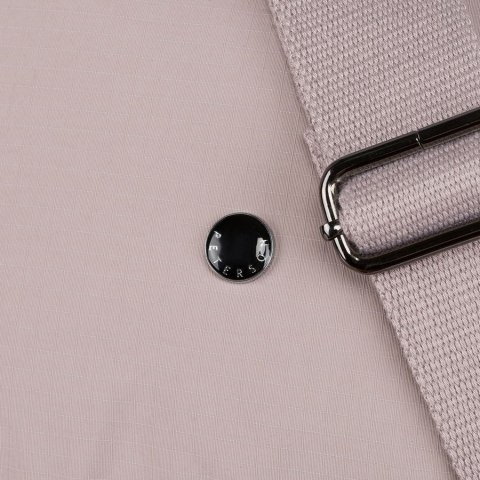 Jednokomorowa listonoszka damska w kolorze lila, odszyta z poliestru - Peterson