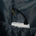 Podróżny plecak damski z poliestru w zielonym kolorze z miejscem na laptopa - Peterson Podróżny plecak damski z poliestru w zielonym kolorze z miejscem na laptopa - Peterson