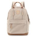 Modny plecak w kolorze beżowym z kieszeniami na laptopa - Himawari