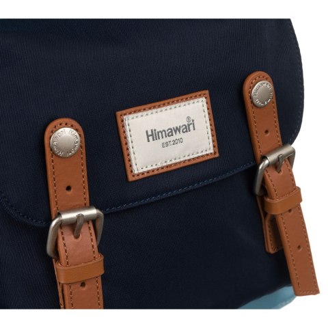 Miejski plecak w błękitnym kolorze z miejscem na laptopa - Himawari