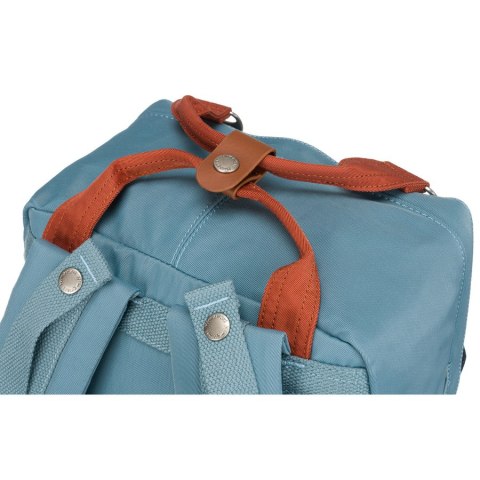 Miejski plecak w błękitnym kolorze z miejscem na laptopa - Himawari