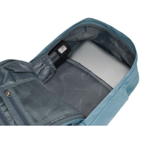 Miejski plecak w błękitnym kolorze z miejscem na laptopa - Himawari