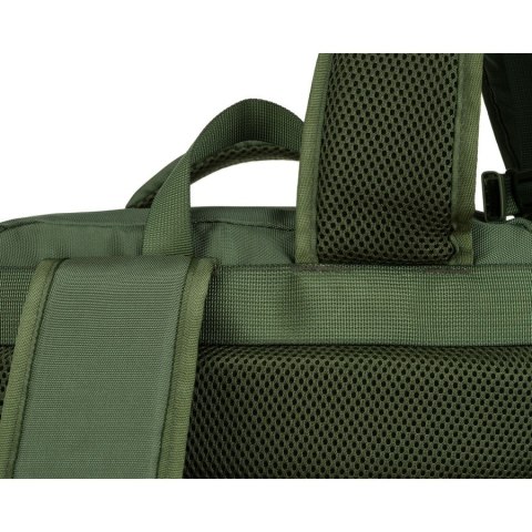 Zielony plecak podróżny z miejscem na laptopa i portem USB - Peterson Zielony plecak podróżny z miejscem na laptopa i portem USB - Peterson