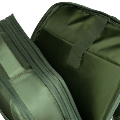 Zielony plecak podróżny z miejscem na laptopa i portem USB - Peterson Zielony plecak podróżny z miejscem na laptopa i portem USB - Peterson