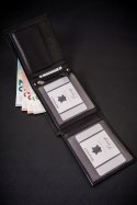 Duży, skórzany portfel męski z systemem RFID - 4U Cavaldi Duży, skórzany portfel męski z systemem RFID - 4U Cavaldi