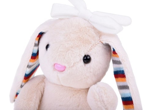 Pluszowy króliczek pozytywka przytulanka maskotka kołysanka ZA5585 Pluszowy króliczek pozytywka przytulanka maskotka kołysanka ZA5585