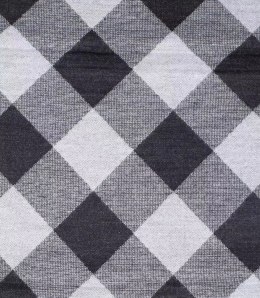 Szal męski szalik z frędzelkami we wzory Elegancki (Szary)