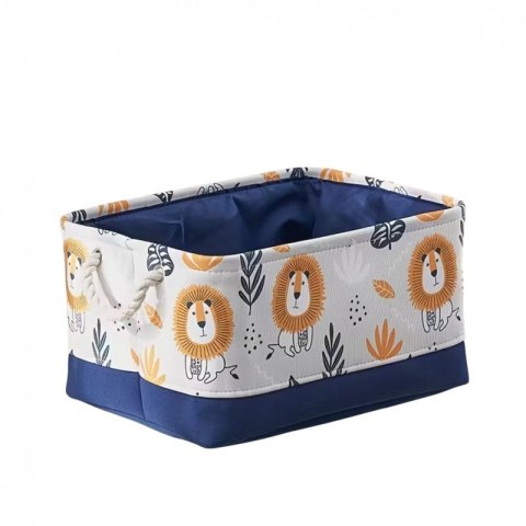 Pojemnik na zabawki kosz, lwy 30х40х22cm - OR114