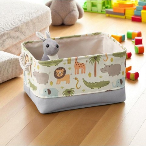Pojemnik na zabawki kosz, worek na pranie, zwierzątka 30х40х22cm OR112