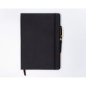 Czarny notes w twardej oprawie formacie B5 zadrukowany w kropki - Peterson