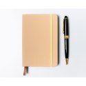 Notes w formacie A6 w kolorze khaki zadrukowany w kropki - Peterson