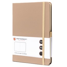 Notes w formacie B6 w kolorze khaki zadrukowany w kropki - Peterson