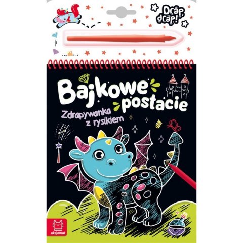 Bajkowe postacie zdrap. z rys. Bajkowe postacie zdrap. z rys.
