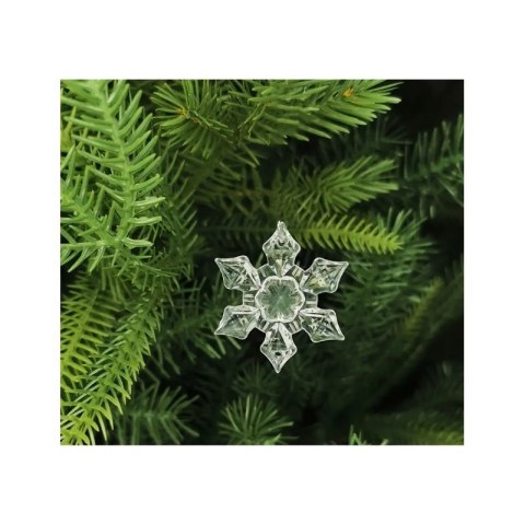 Zestaw zawieszek transparentne śnieżynki 12szt. w opakowaniu BSN71
