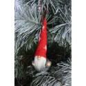ZAWIESZKA BOMBKA SKRZAT CZERWONY 11CM