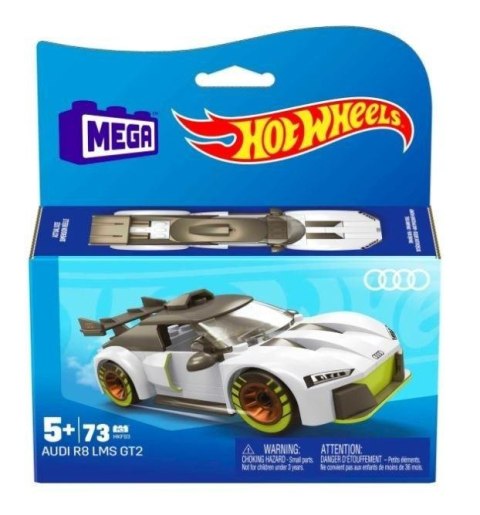 Hot Wheels Mega klocki Audi R8 LMS GT2 HKF93 Hot Wheels Mega klocki Audi R8 LMS GT2 HKF93