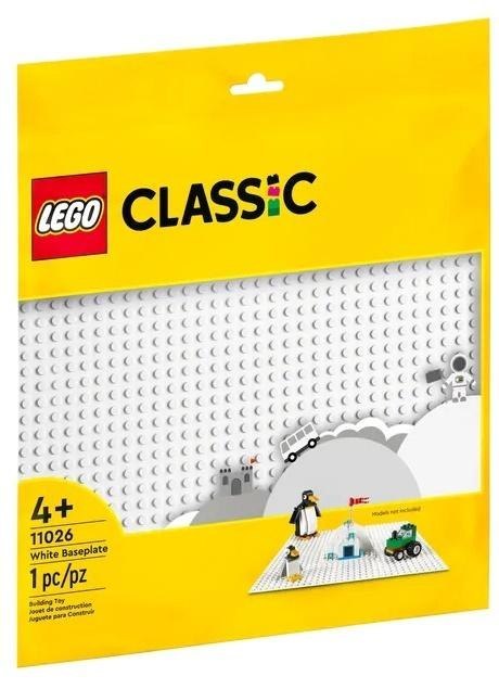 Lego CLASSIC 11026 Biała płytka konstrukcyjna Lego CLASSIC 11026 Biała płytka konstrukcyjna