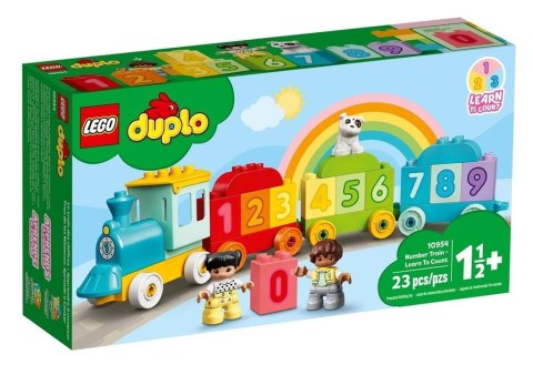 Lego DUPLO 10954 Pociąg z cyferkami nauka liczenia Lego DUPLO 10954 Pociąg z cyferkami nauka liczenia