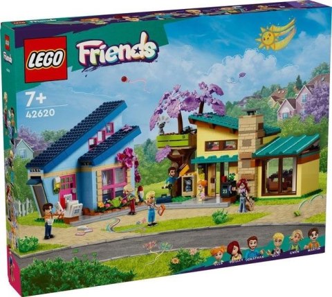 Lego FRIENDS 42620 Dom rodzinny Ollyego i Paisley Lego FRIENDS 42620 Dom rodzinny Ollyego i Paisley