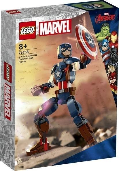 Lego MARVEL 76258 Figurka Kapitana Ameryki Lego MARVEL 76258 Figurka Kapitana Ameryki