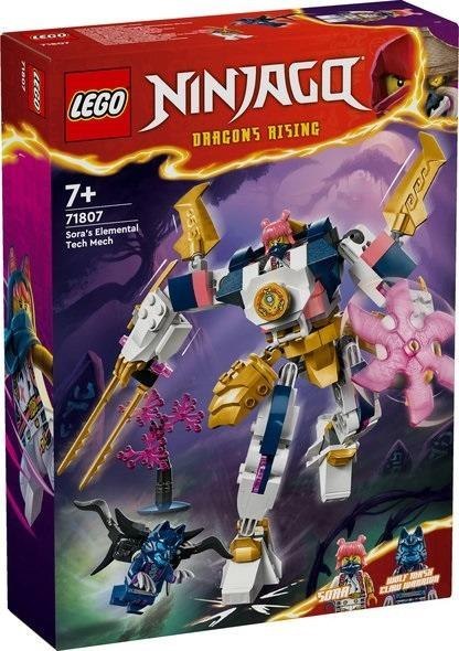 Lego NINJAGO 71807 Mech żywiołu technologii Sory Lego NINJAGO 71807 Mech żywiołu technologii Sory