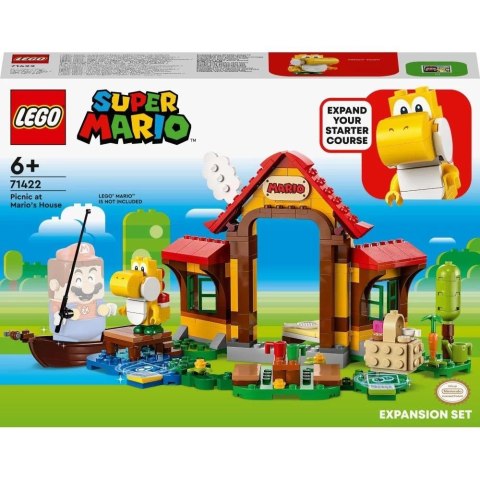 Lego SUPER MARIO 71422 Piknik w domu Mario - ze... Lego SUPER MARIO 71422 Piknik w domu Mario - ze...