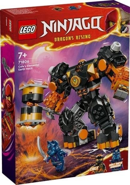 Lego NINJAGO 71806 Mech żywiołu ziemi Cole'a Lego NINJAGO 71806 Mech żywiołu ziemi Cole'a