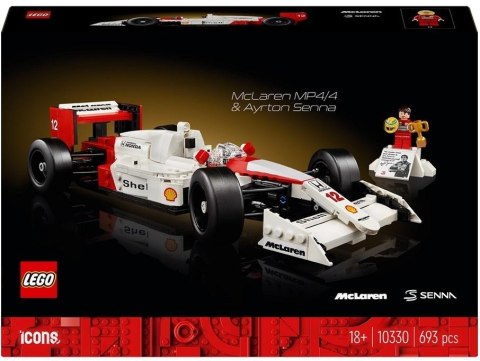 Lego ICONS 10330 McLaren MP4/4 i Ayrton Senna Lego ICONS 10330 McLaren MP4/4 i Ayrton Senna