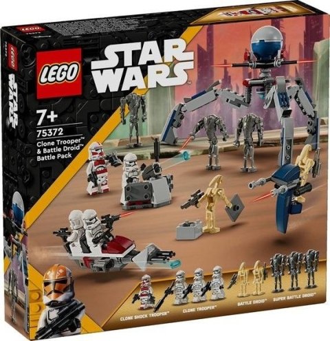 Lego STAR WARS 75372 Zestaw bitewny z żołnierzem Lego STAR WARS 75372 Zestaw bitewny z żołnierzem